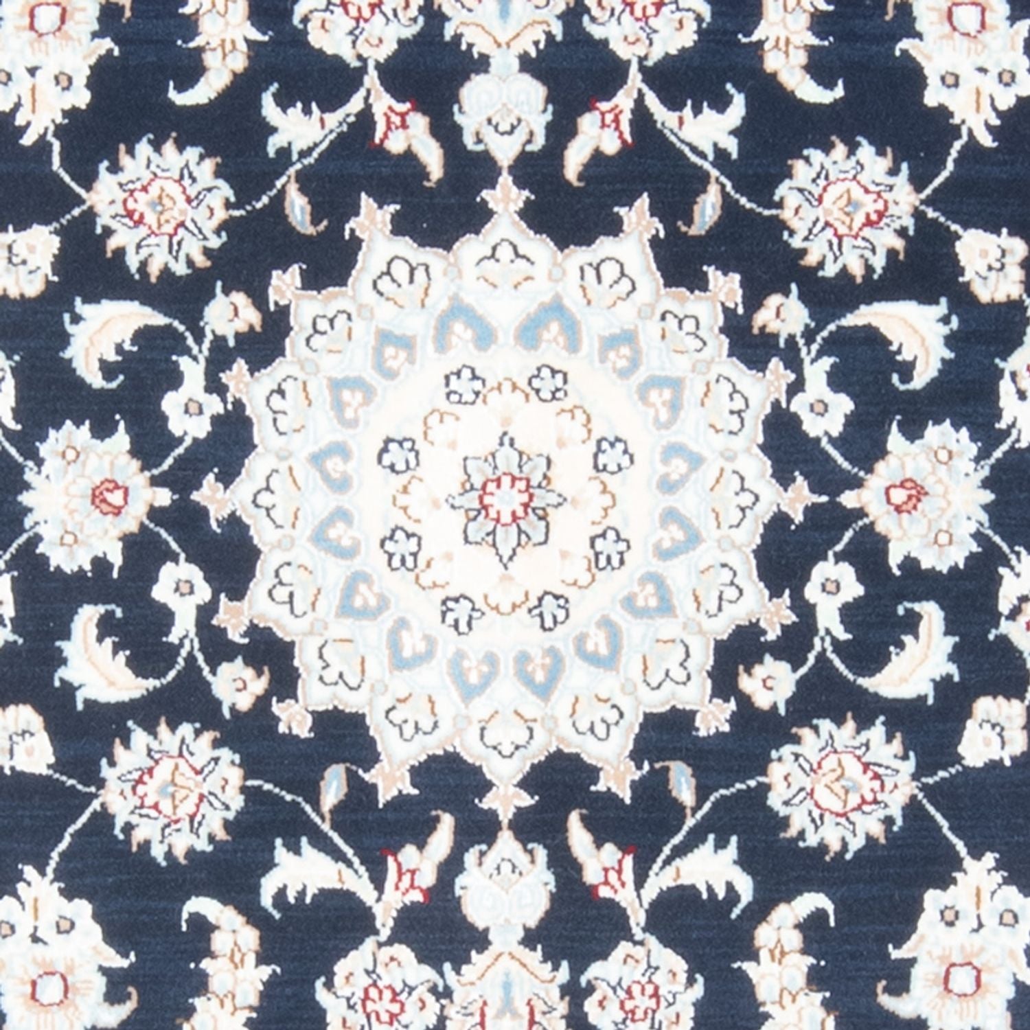 Tappeto corsia Tappeto Persero - Nain - Reale - 196 x 79 cm - blu scuro