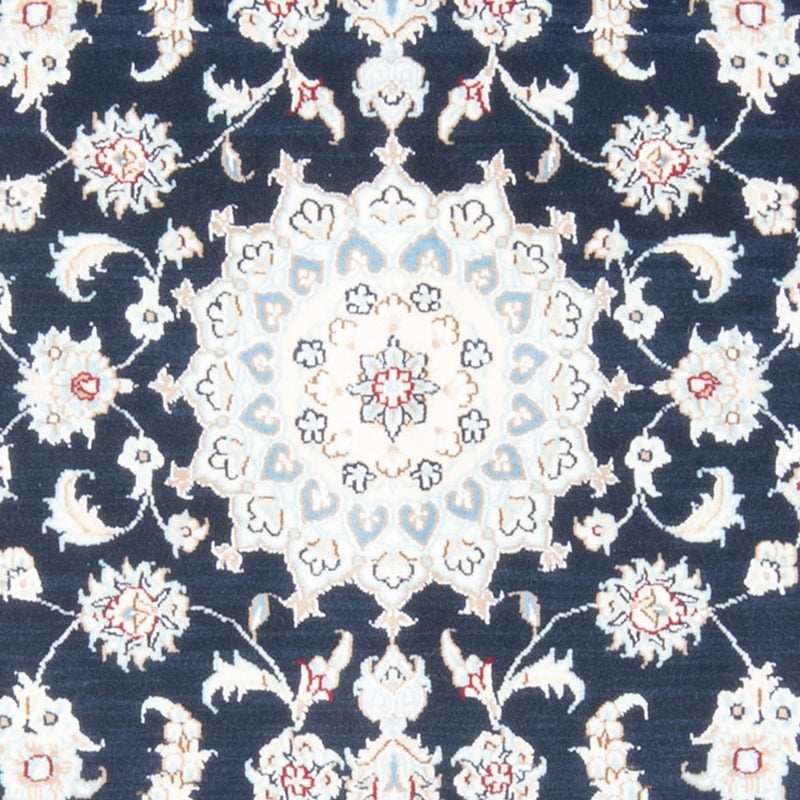 Tappeto corsia Tappeto Persero - Nain - Reale - 196 x 79 cm - blu scuro