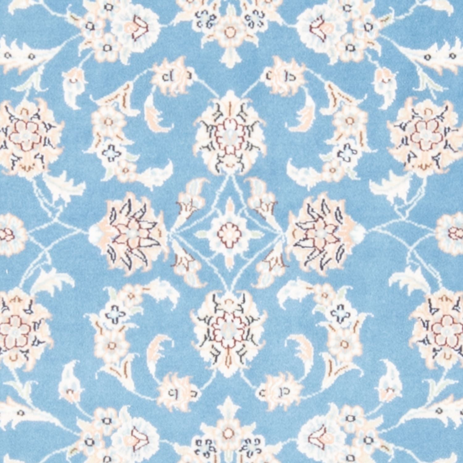 Tappeto corsia Tappeto Persero - Nain - Reale - 209 x 84 cm - blu chiaro