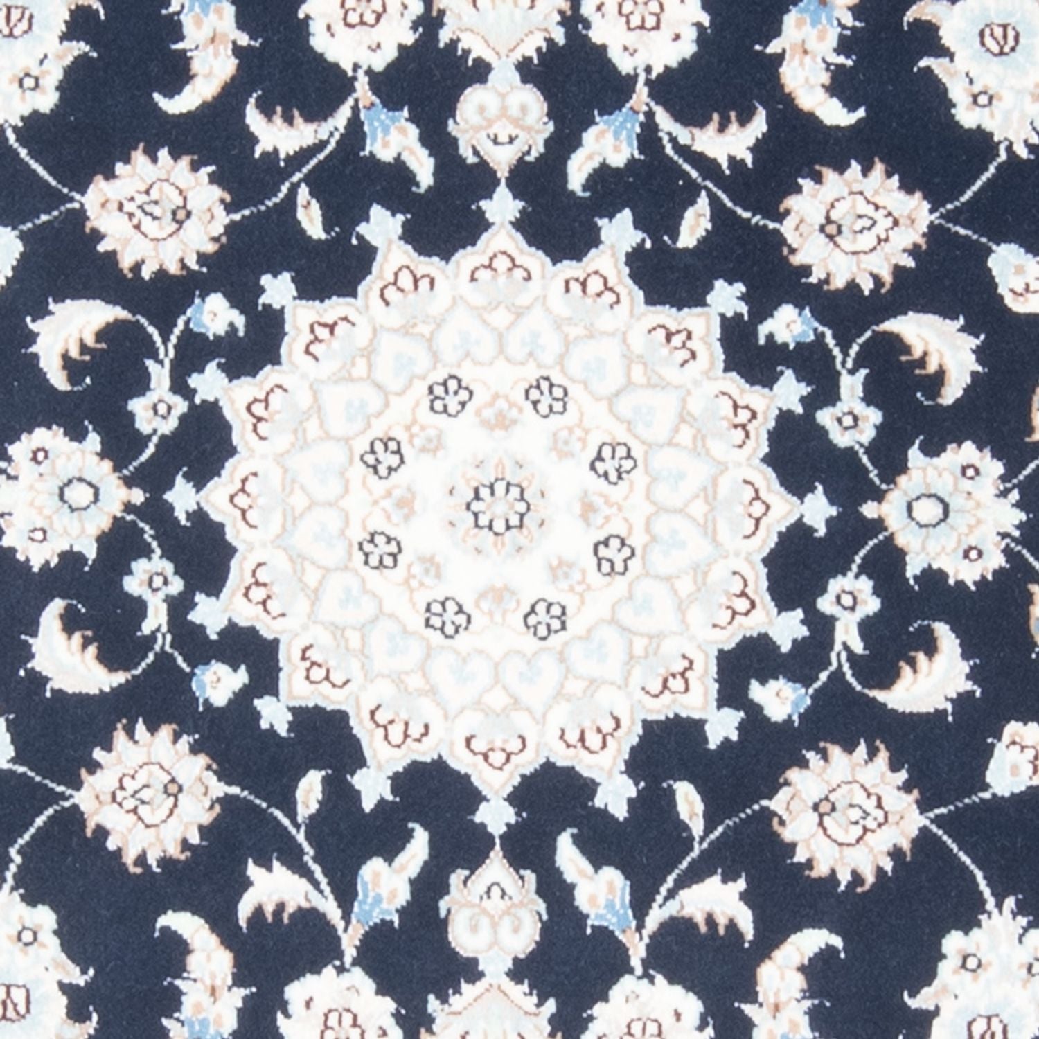 Tappeto corsia Tappeto Persero - Nain - Reale - 200 x 81 cm - blu scuro