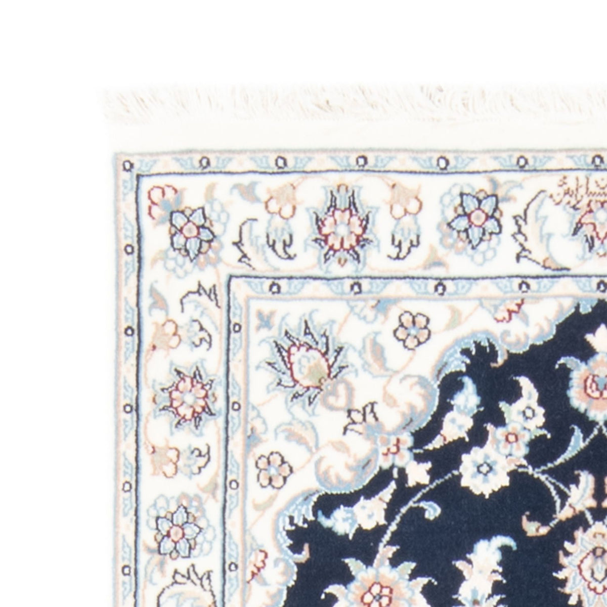 Tappeto corsia Tappeto Persero - Nain - Reale - 201 x 78 cm - blu scuro