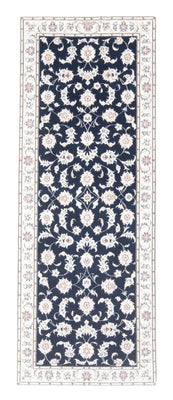 Tappeto corsia Tappeto Persero - Nain - Reale - 198 x 78 cm - blu scuro