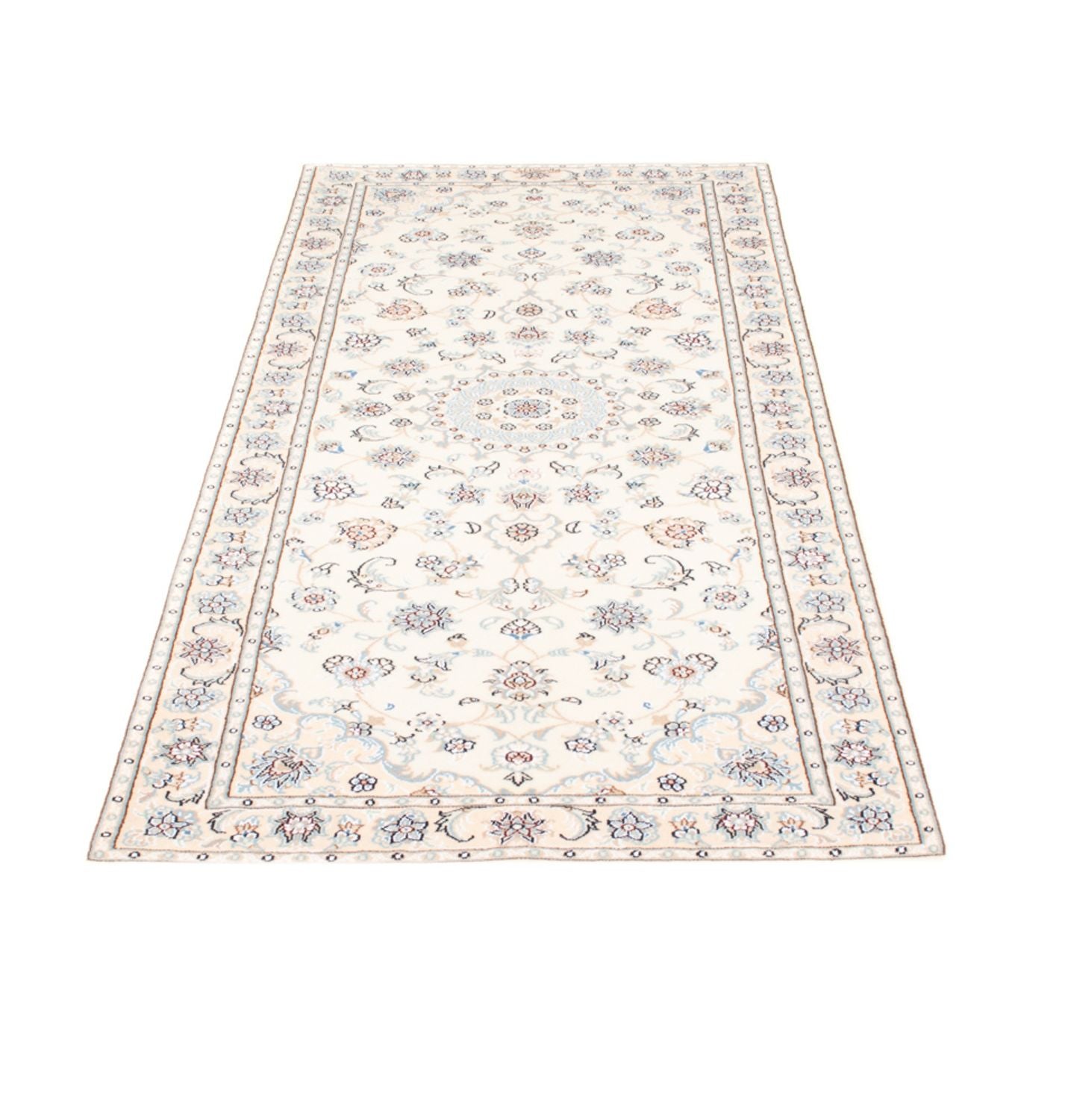 Tappeto corsia Tappeto Persero - Nain - Reale - 197 x 81 cm - crema