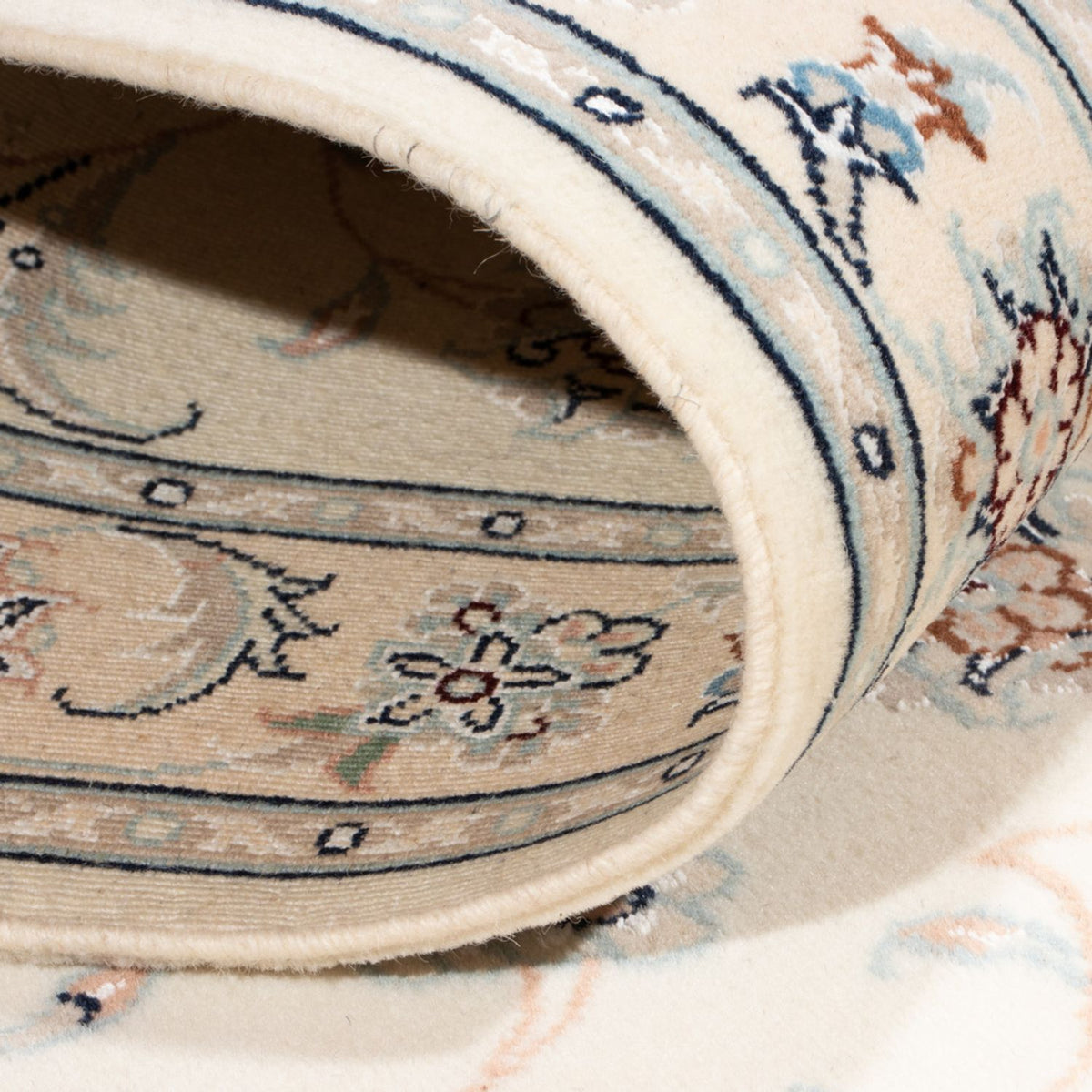 Tappeto corsia Tappeto Persero - Nain - Reale - 196 x 81 cm - crema