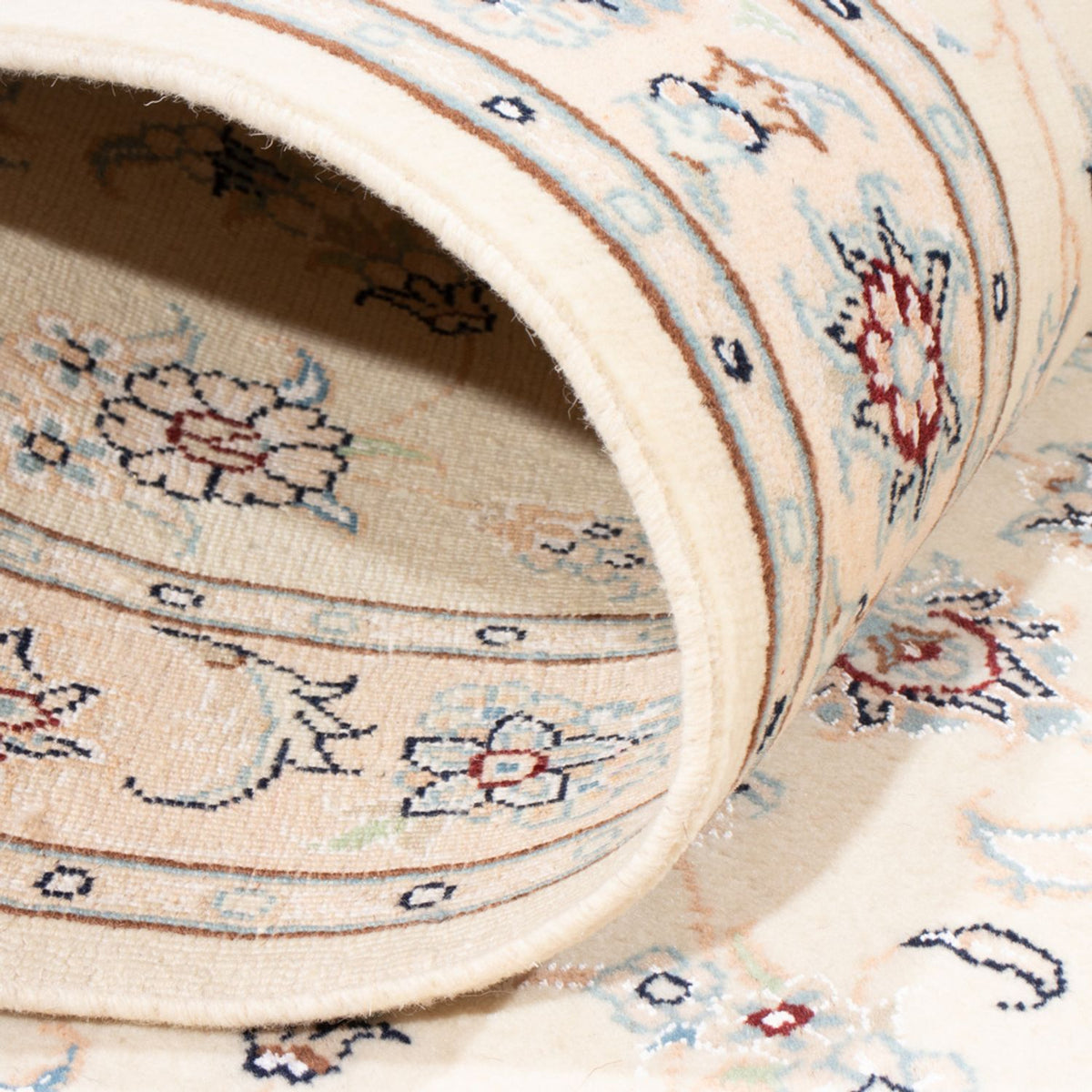 Tappeto corsia Tappeto Persero - Nain - Reale - 206 x 79 cm - crema