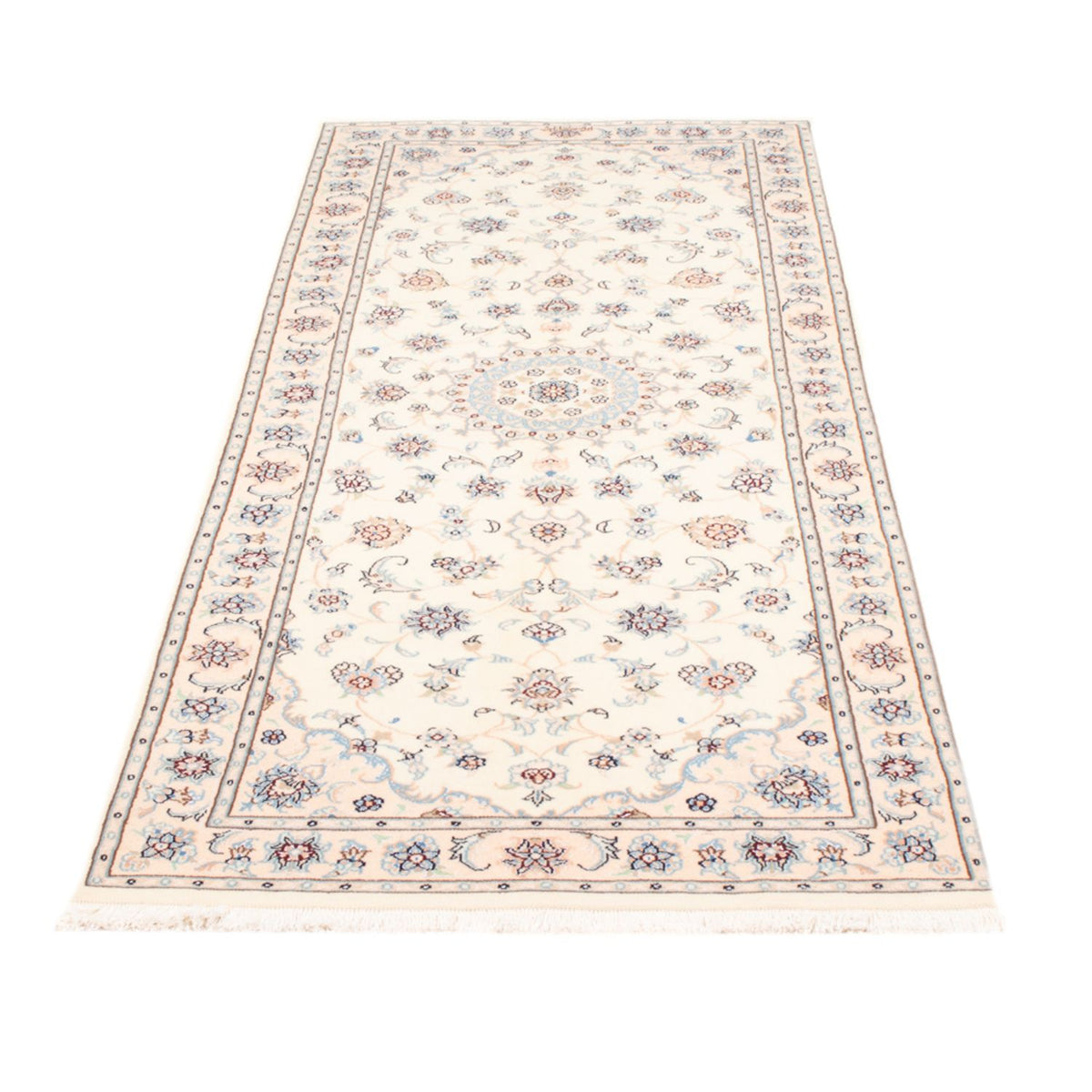 Tappeto corsia Tappeto Persero - Nain - Reale - 206 x 79 cm - crema