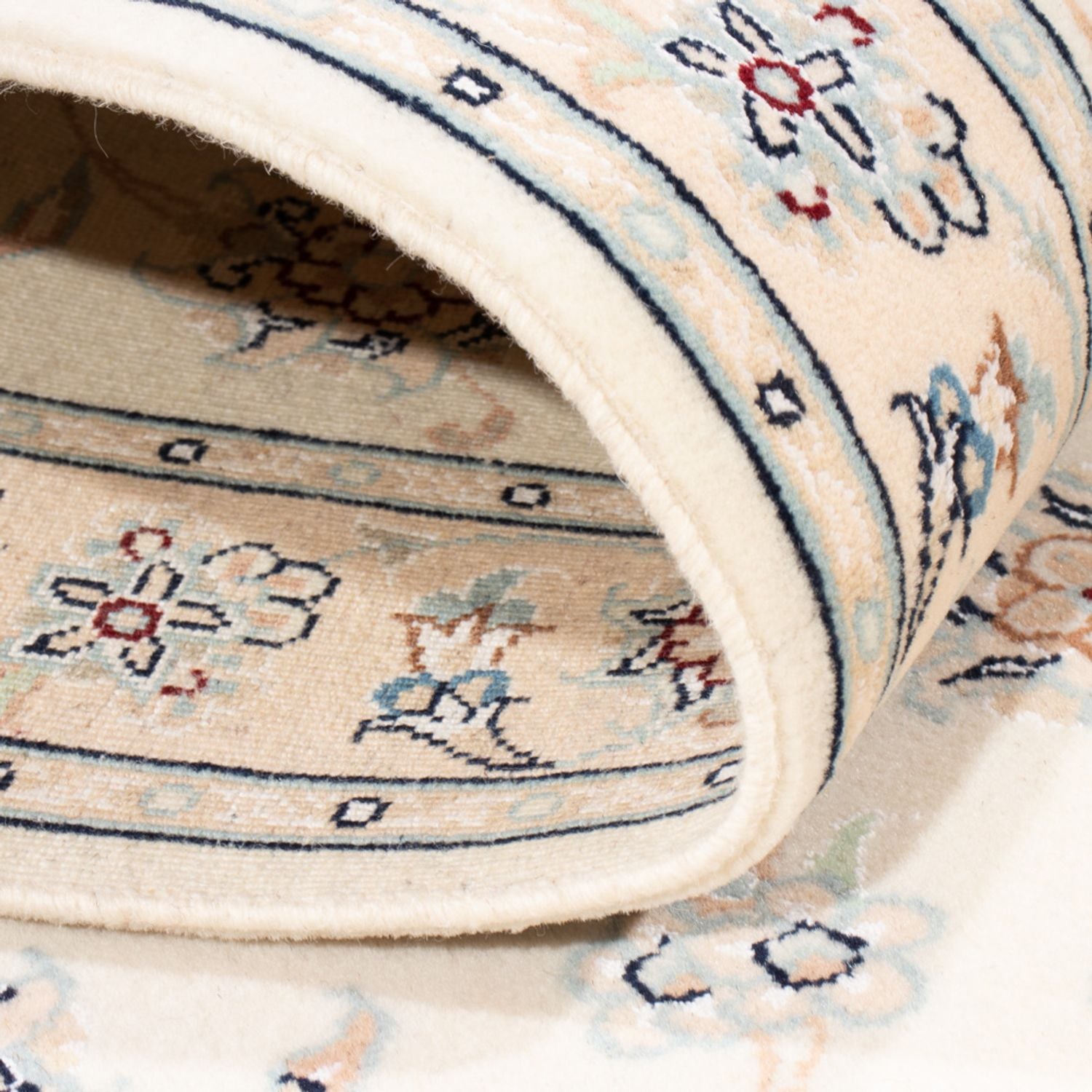 Tappeto corsia Tappeto Persero - Nain - Reale - 200 x 80 cm - crema