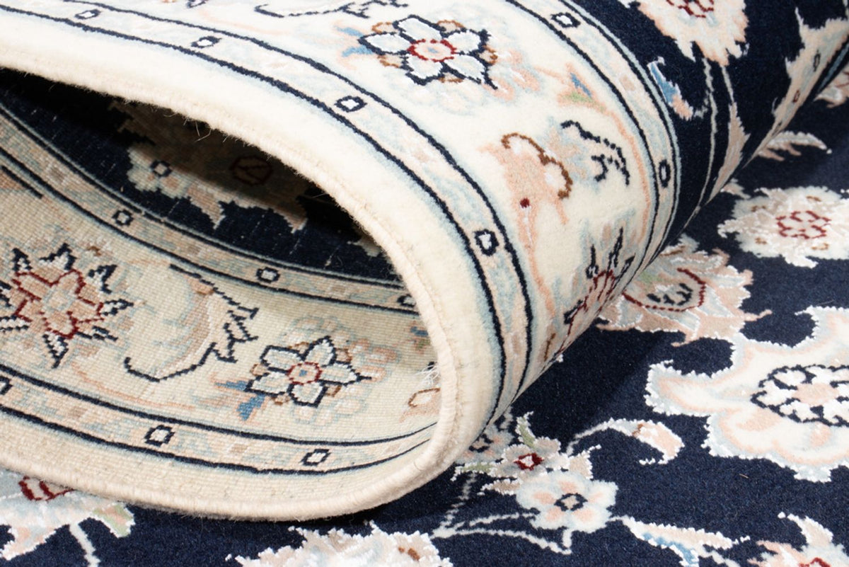 Tappeto corsia Tappeto Persero - Nain - Reale - 198 x 81 cm - blu scuro