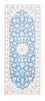 Tappeto corsia Tappeto Persero - Nain - Reale - 204 x 82 cm - blu chiaro