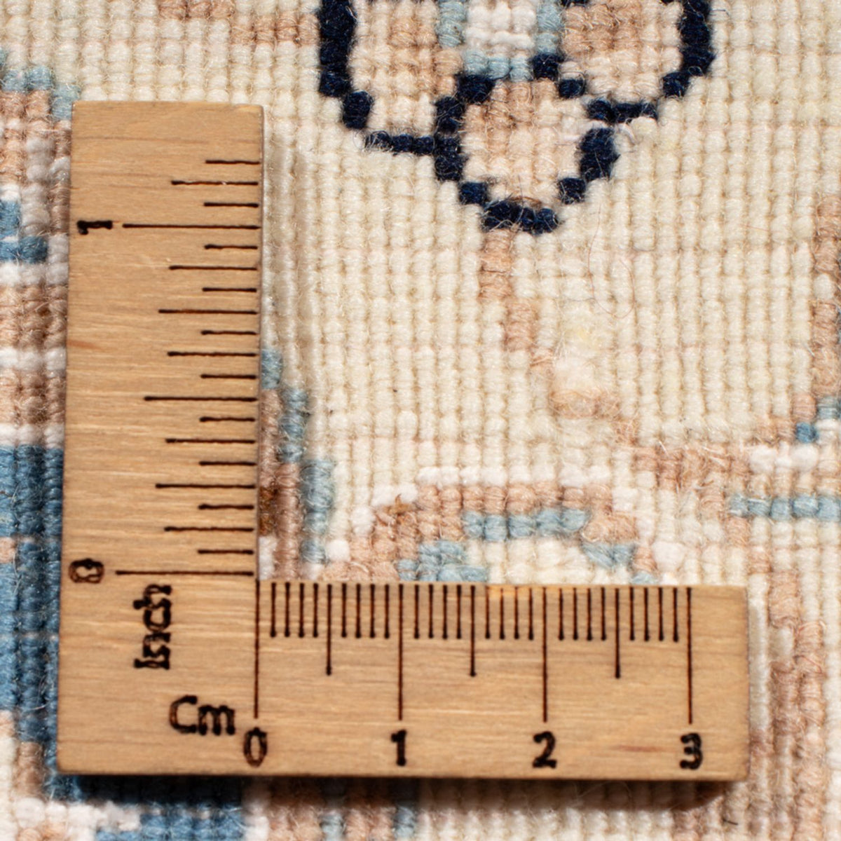 Tappeto corsia Tappeto Persero - Nain - Reale - 204 x 82 cm - blu chiaro