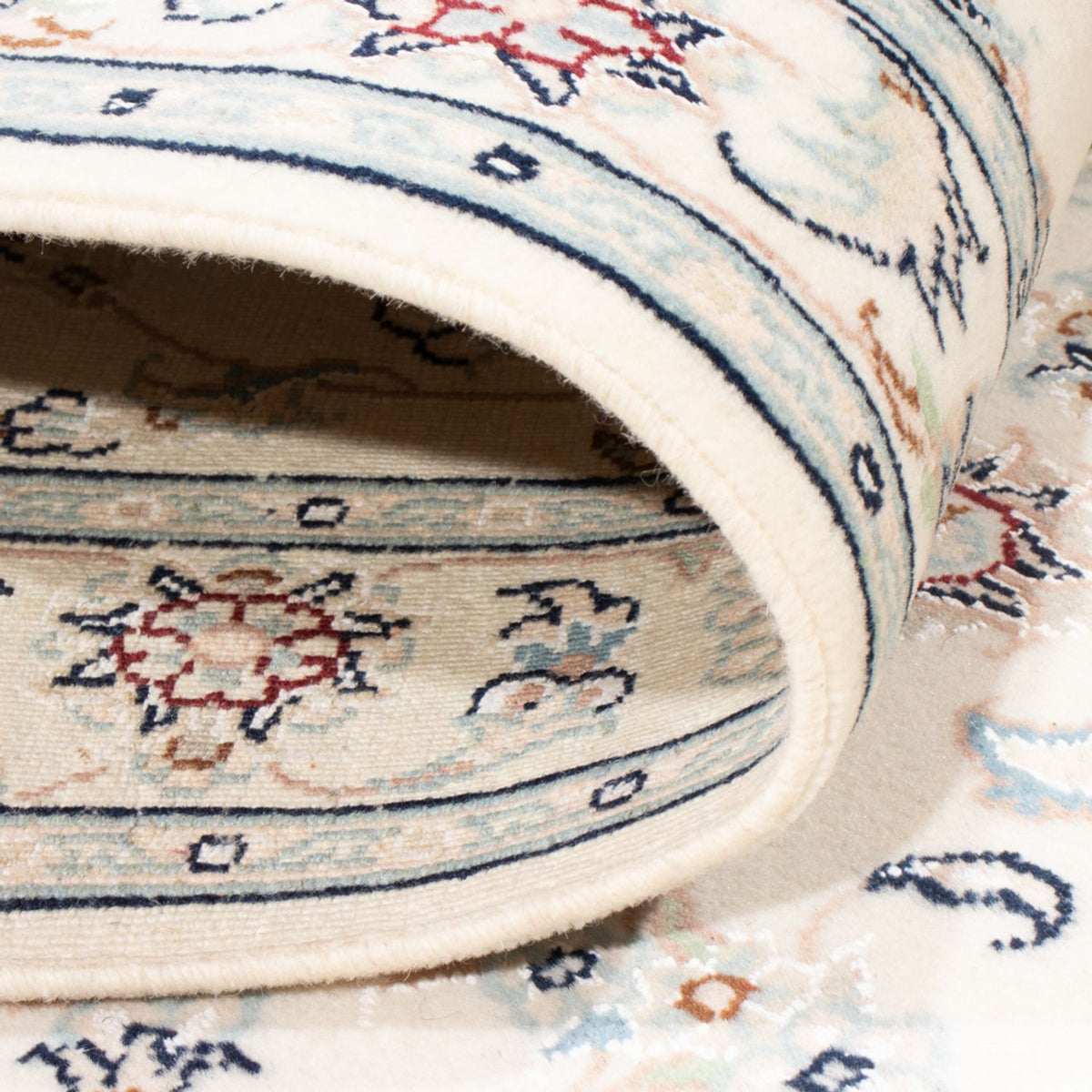 Tappeto corsia Tappeto Persero - Nain - Reale - 199 x 81 cm - crema