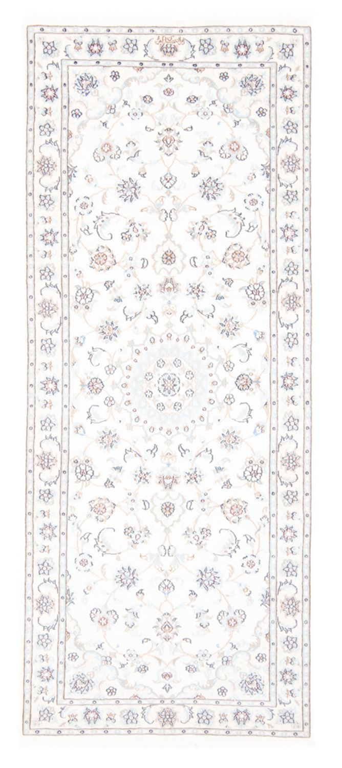 Tappeto corsia Tappeto Persero - Nain - Reale - 198 x 80 cm - crema