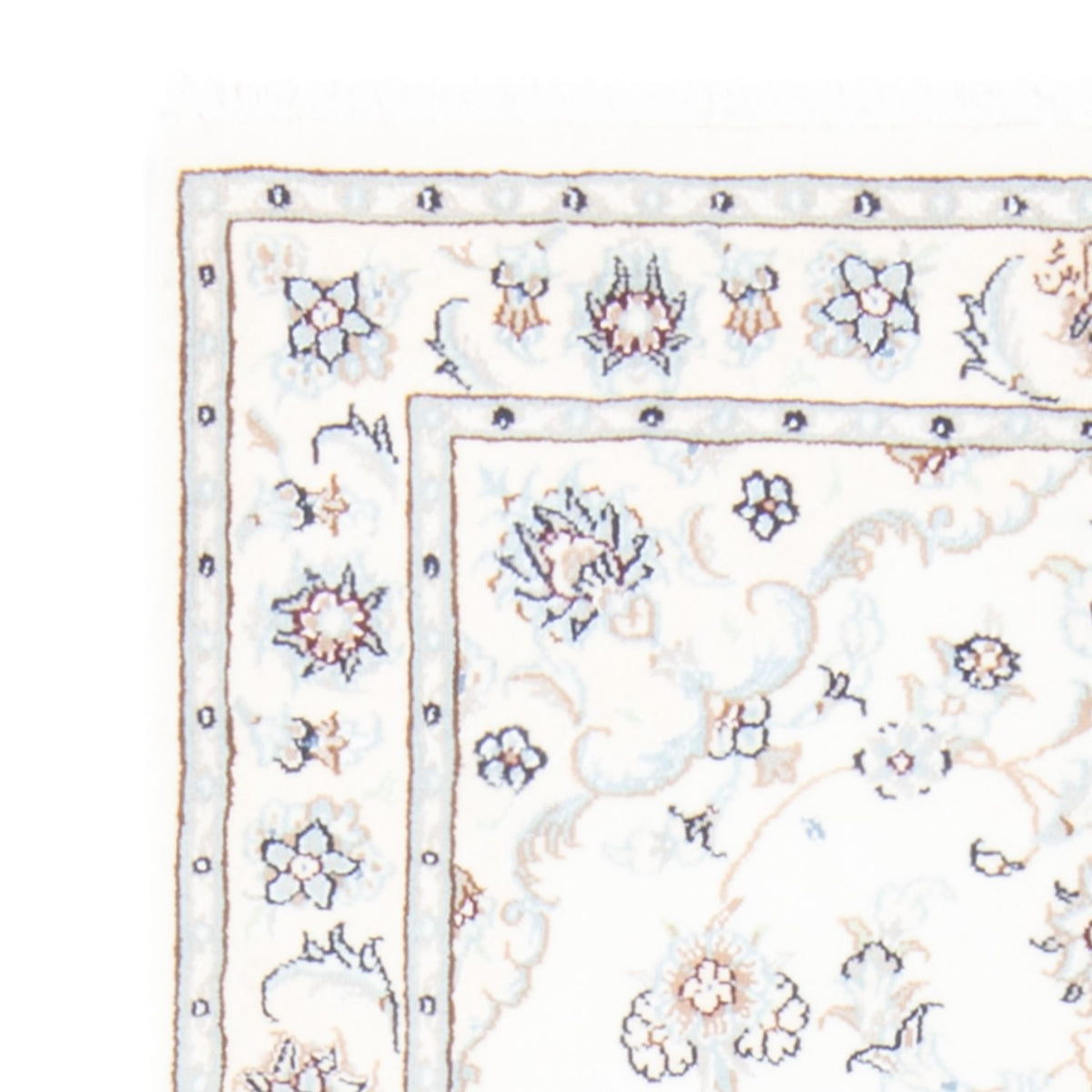 Tappeto corsia Tappeto Persero - Nain - Reale - 198 x 80 cm - crema