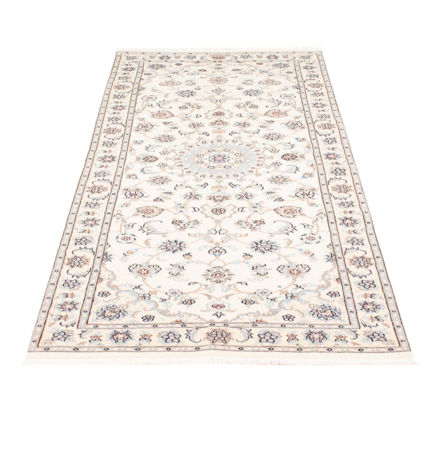 Tappeto corsia Tappeto Persero - Nain - Reale - 198 x 80 cm - crema