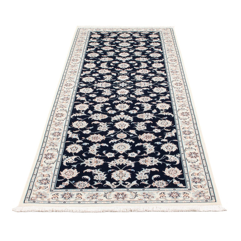 Tappeto corsia Tappeto Persero - Nain - Premio - 248 x 82 cm - blu scuro