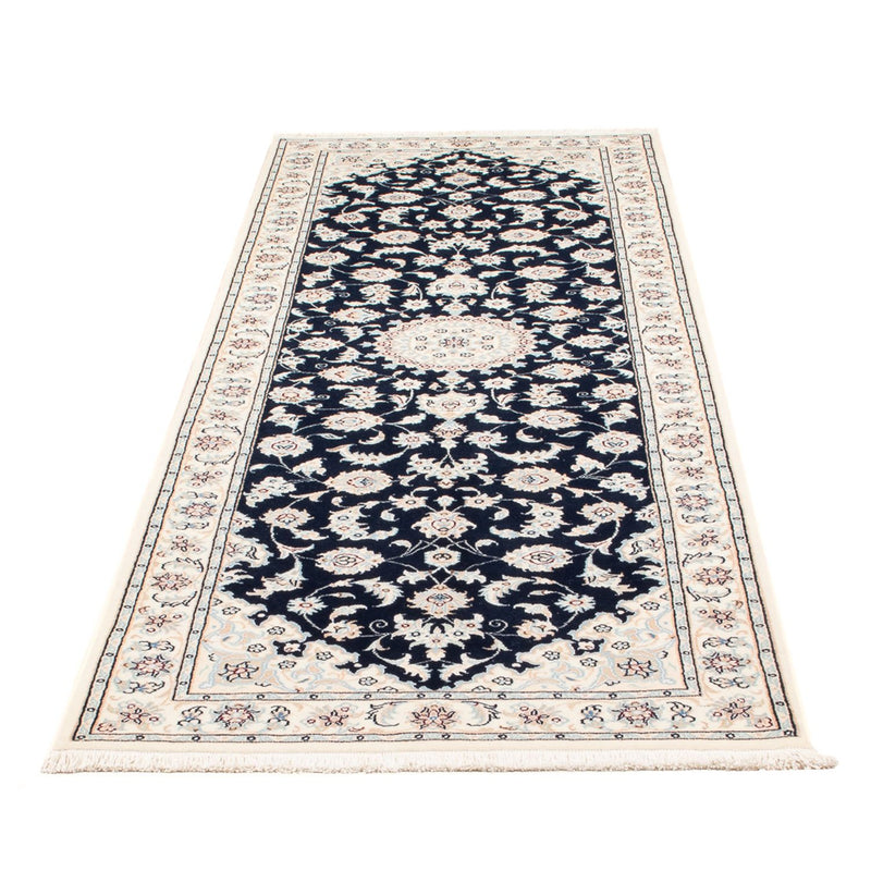 Tappeto corsia Tappeto Persero - Nain - Premio - 241 x 83 cm - blu scuro