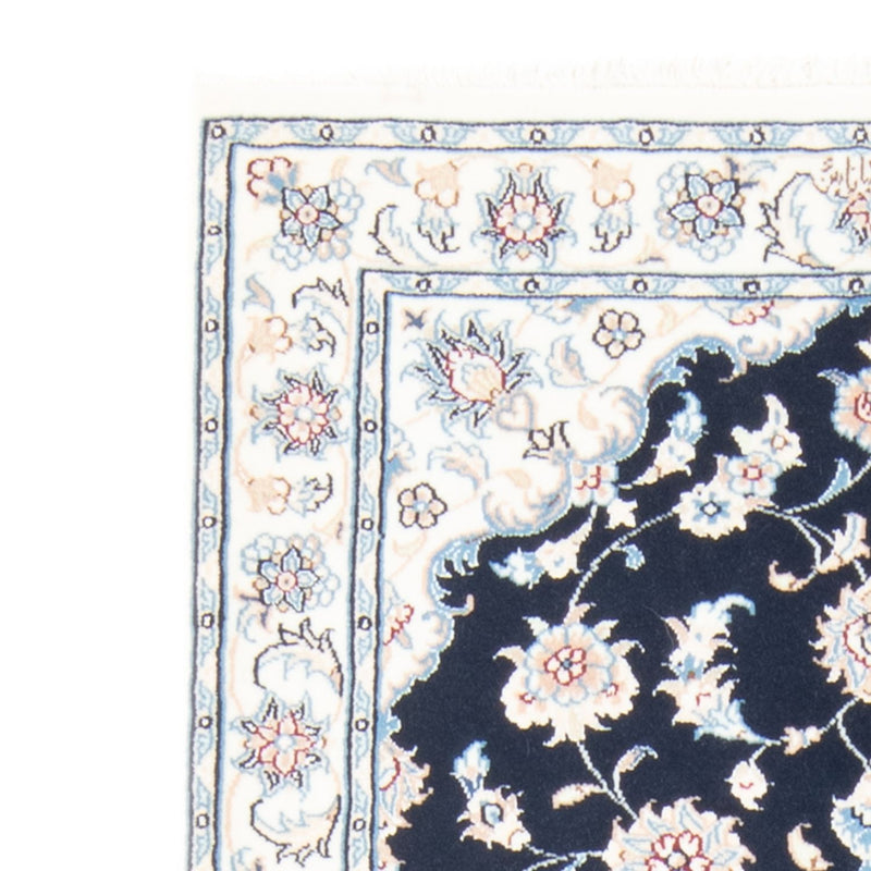 Tappeto corsia Tappeto Persero - Nain - Reale - 194 x 82 cm - blu scuro