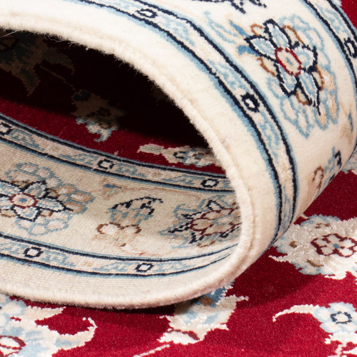 Tappeto corsia Tappeto Persero - Nain - Reale - 204 x 80 cm - rosso