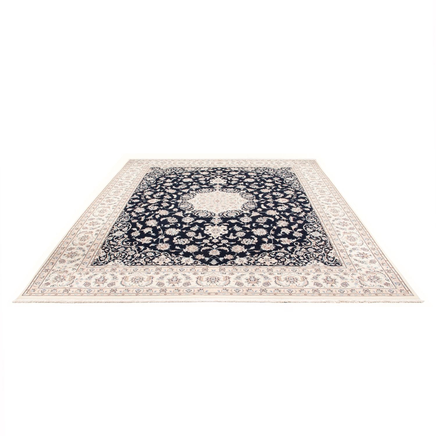 Tappeto Persero - Nain - Premio - 310 x 243 cm - blu scuro