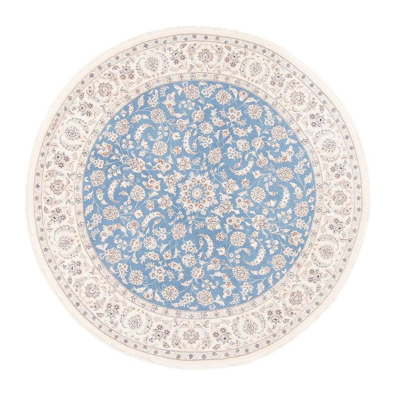 Tappeto Persero - Nain rotondo  - 200 x 200 cm - blu chiaro