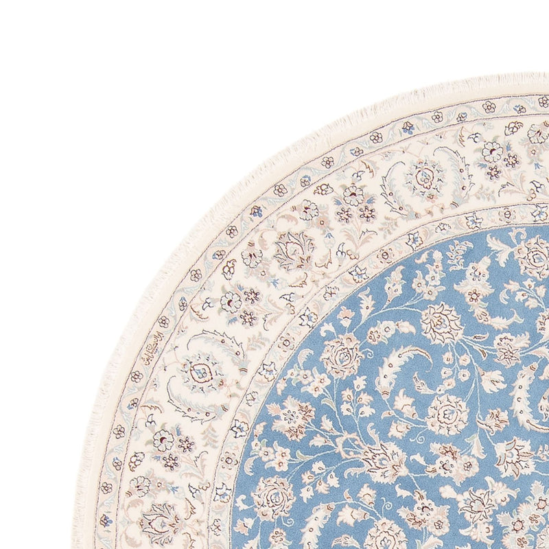 Tappeto Persero - Nain rotondo  - 200 x 200 cm - blu chiaro