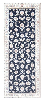 Tappeto corsia Tappeto Persero - Nain - Reale - 200 x 80 cm - blu scuro