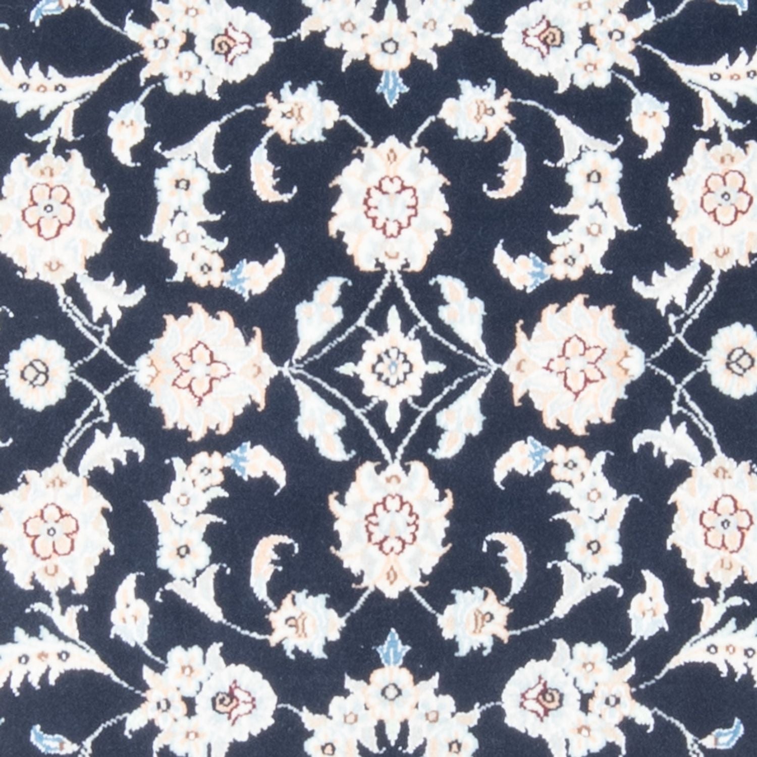 Tappeto corsia Tappeto Persero - Nain - Reale - 200 x 80 cm - blu scuro