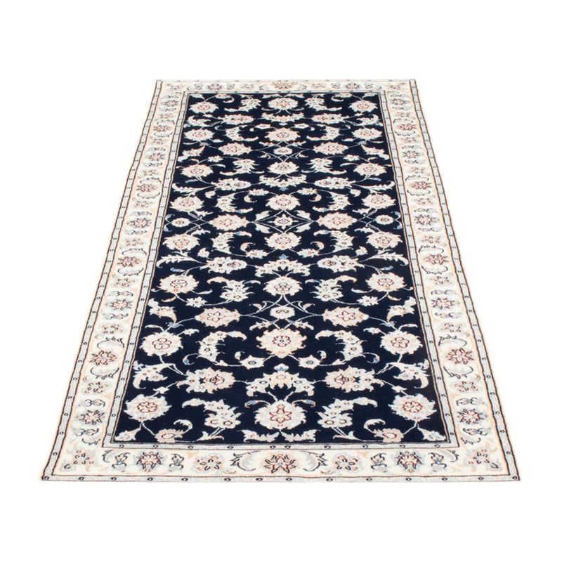 Tappeto corsia Tappeto Persero - Nain - Reale - 200 x 80 cm - blu scuro