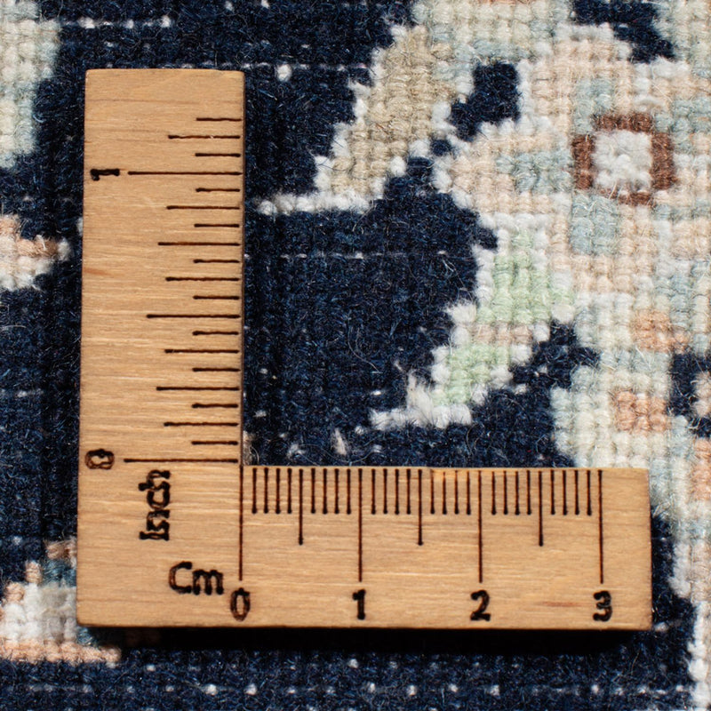Tappeto corsia Tappeto Persero - Nain - Reale - 200 x 80 cm - blu scuro