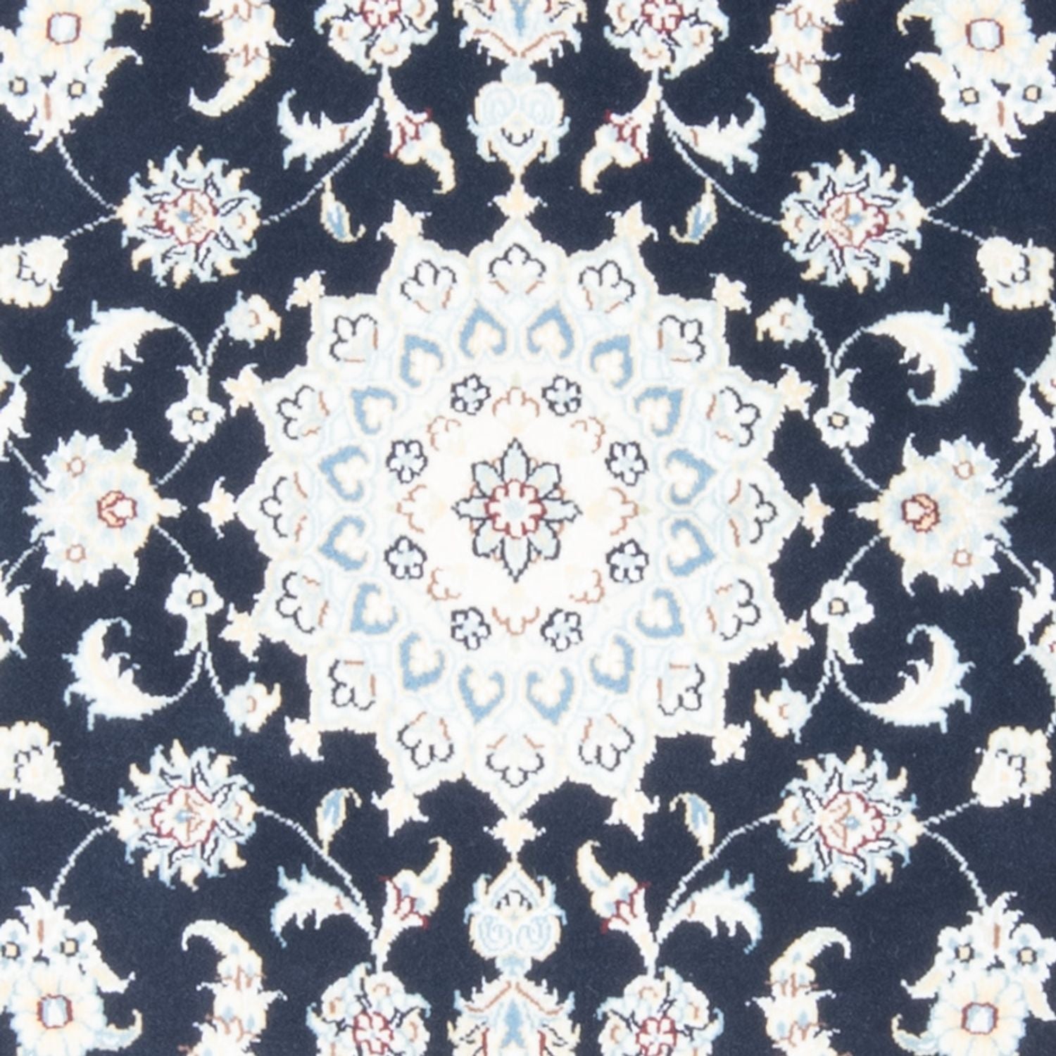Tappeto corsia Tappeto Persero - Nain - Reale - 203 x 81 cm - blu scuro