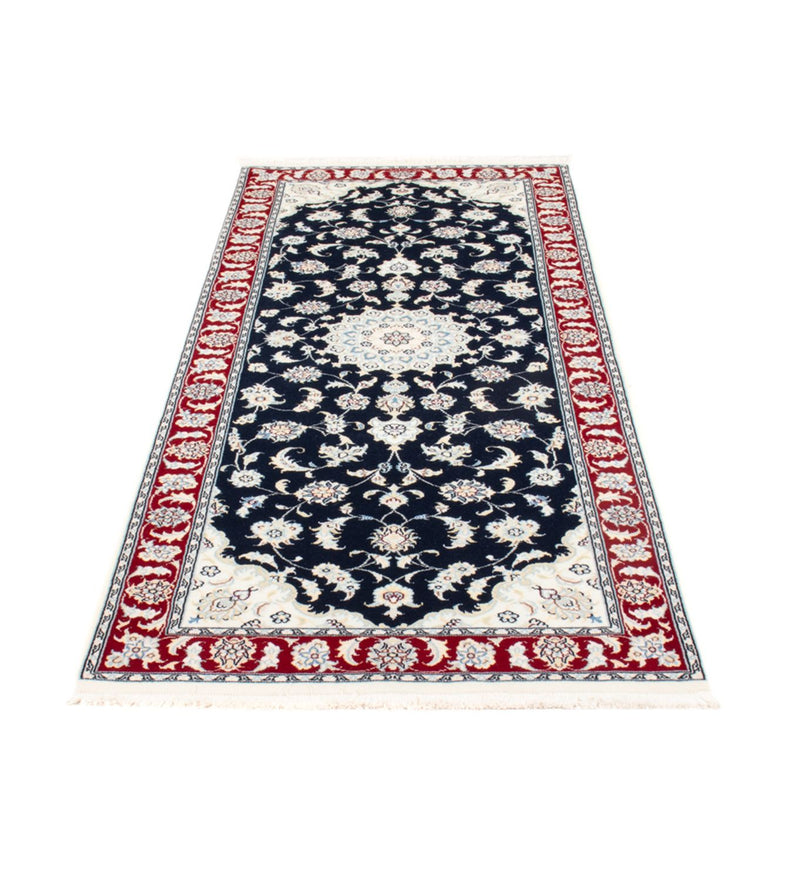 Tappeto corsia Tappeto Persero - Nain - Reale - 203 x 81 cm - blu scuro