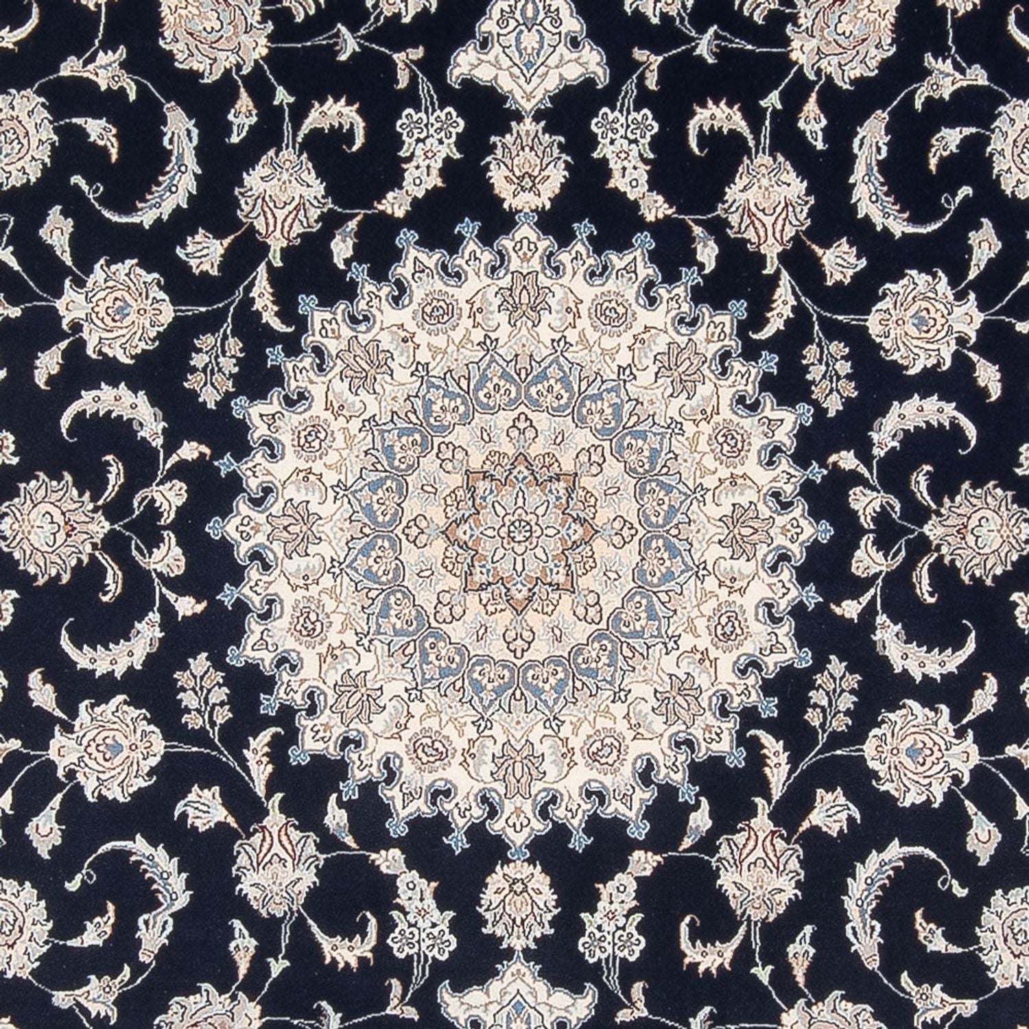 Tappeto Persero - Nain - Premio - 296 x 196 cm - blu scuro