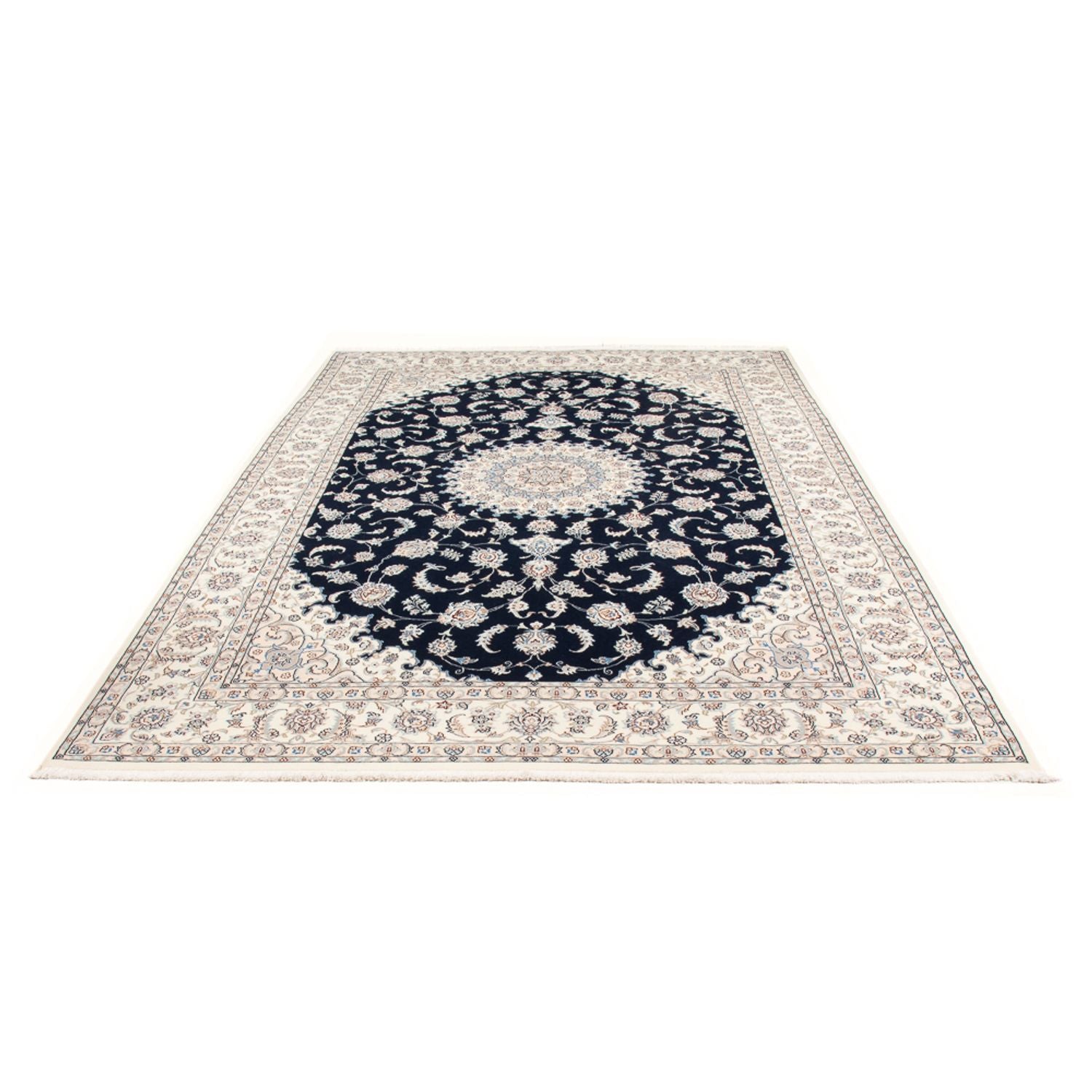 Tappeto Persero - Nain - Premio - 296 x 196 cm - blu scuro