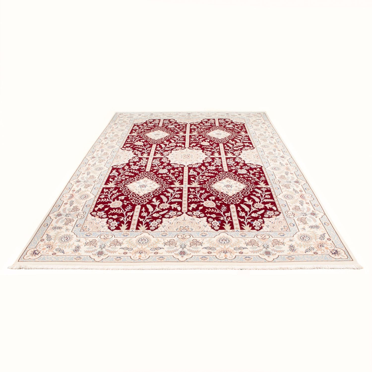 Tappeto Persero - Nain - Premio - 300 x 198 cm - rosso