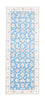 Tappeto corsia Tappeto Persero - Nain - Reale - 200 x 80 cm - blu chiaro