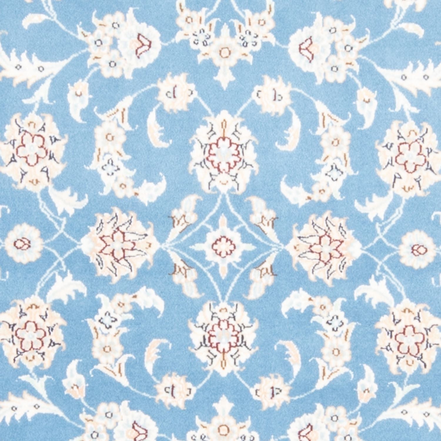 Tappeto corsia Tappeto Persero - Nain - Reale - 200 x 80 cm - blu chiaro
