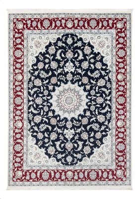 Tappeto Persero - Nain - Premio - 204 x 150 cm - blu scuro
