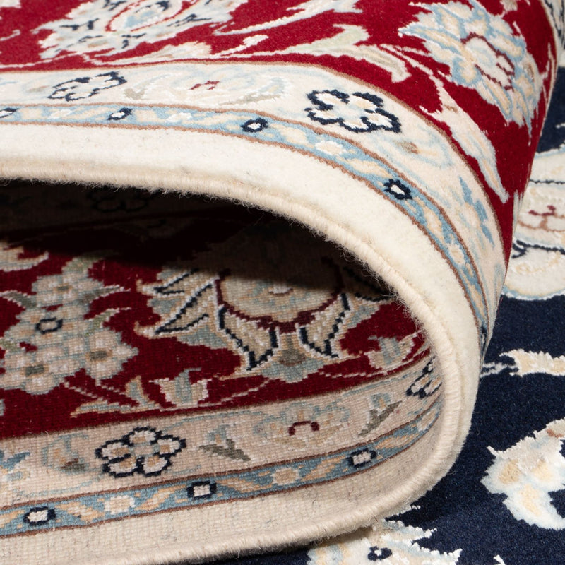 Tappeto Persero - Nain - Premio - 204 x 150 cm - blu scuro