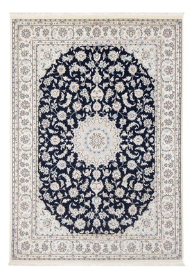 Tappeto Persero - Nain - Premio - 205 x 148 cm - blu scuro