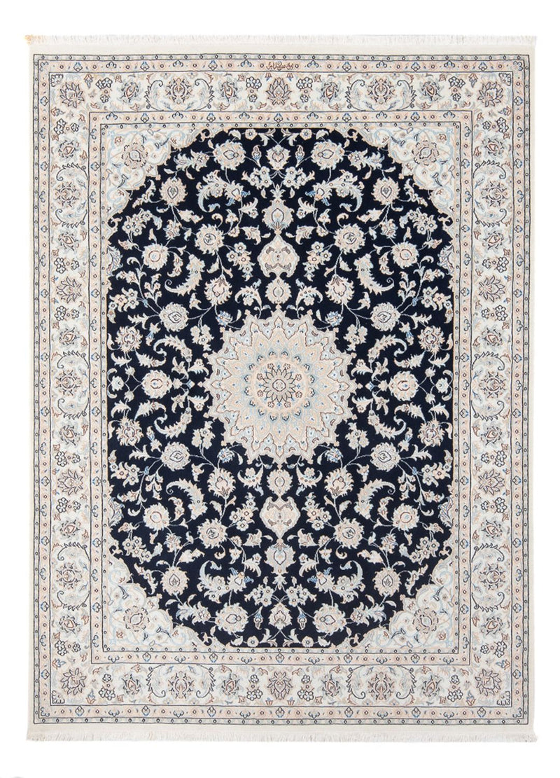 Tappeto Persero - Nain - Premio - 198 x 150 cm - blu scuro