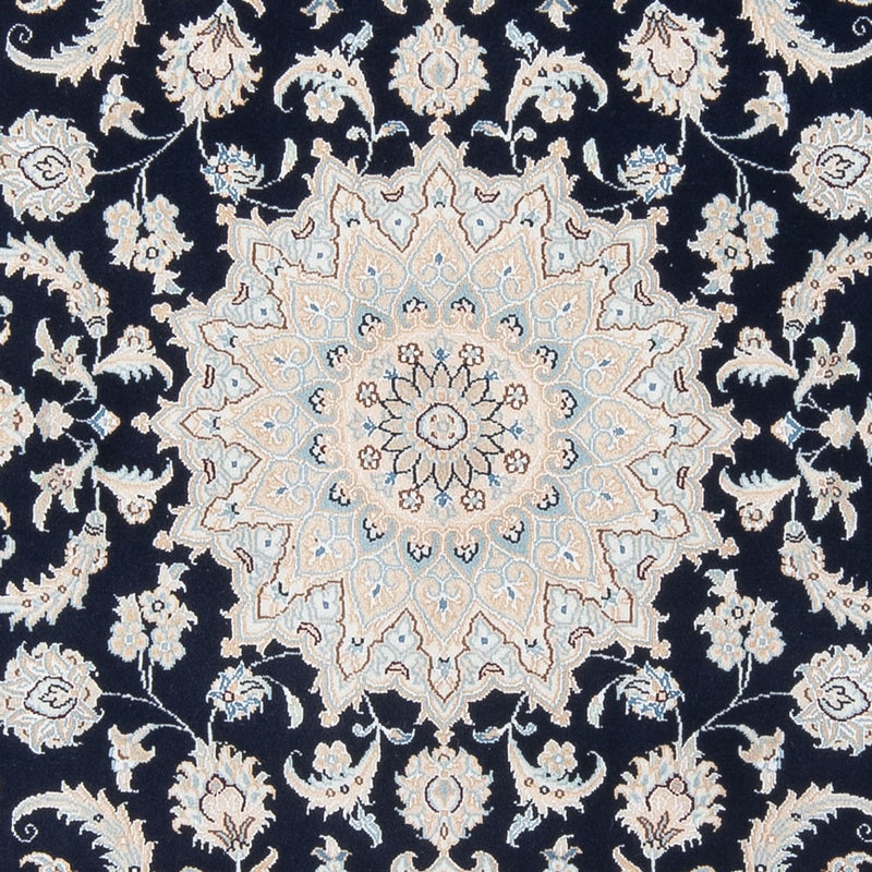 Tappeto Persero - Nain - Premio - 198 x 150 cm - blu scuro