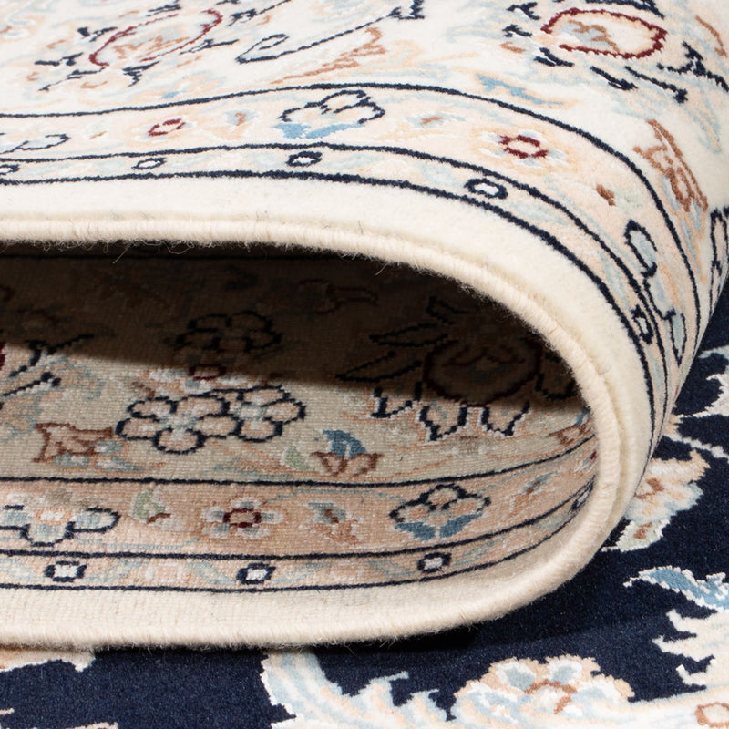 Tappeto Persero - Nain - Premio - 198 x 150 cm - blu scuro