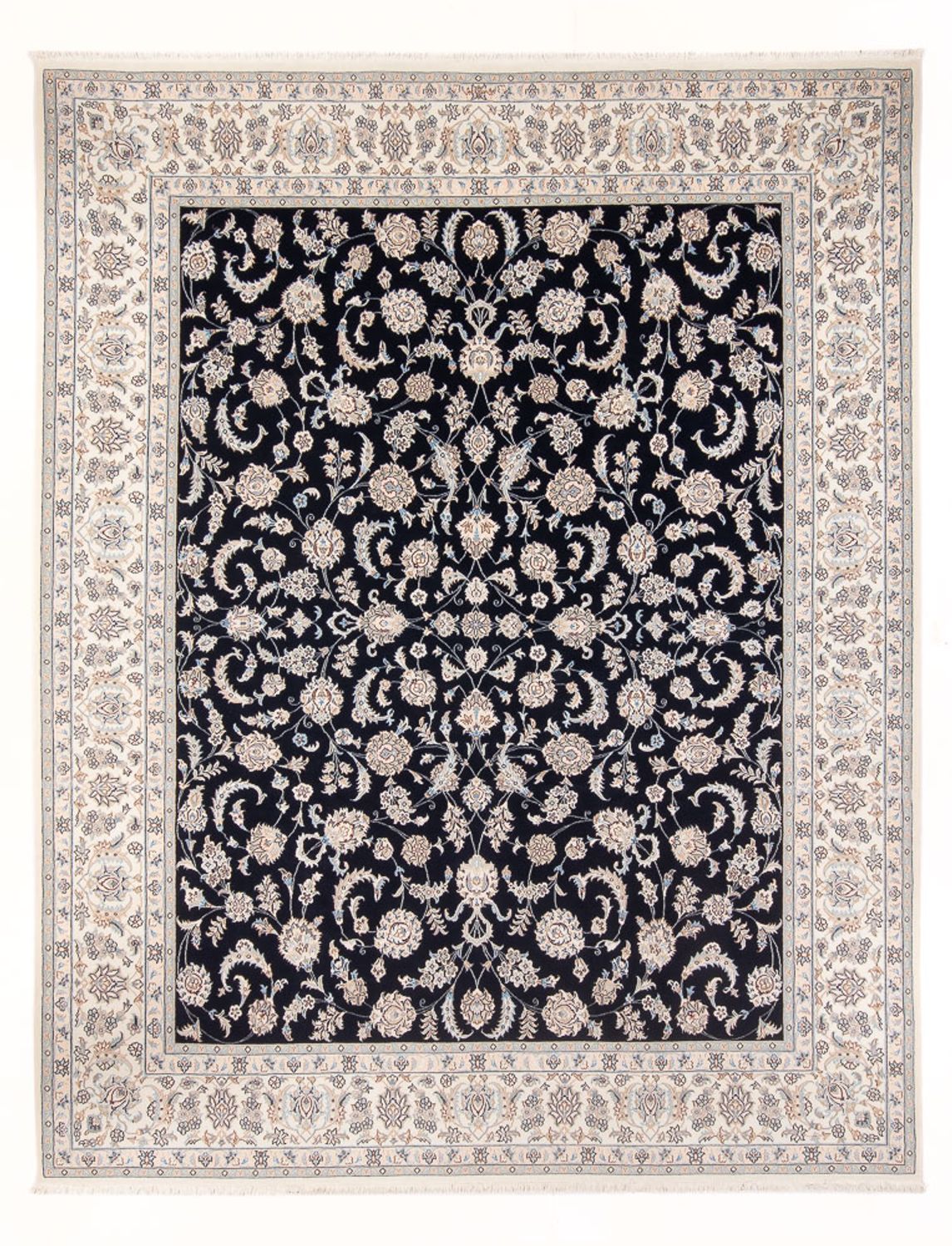 Tappeto Persero - Nain - Premio - 305 x 248 cm - blu scuro