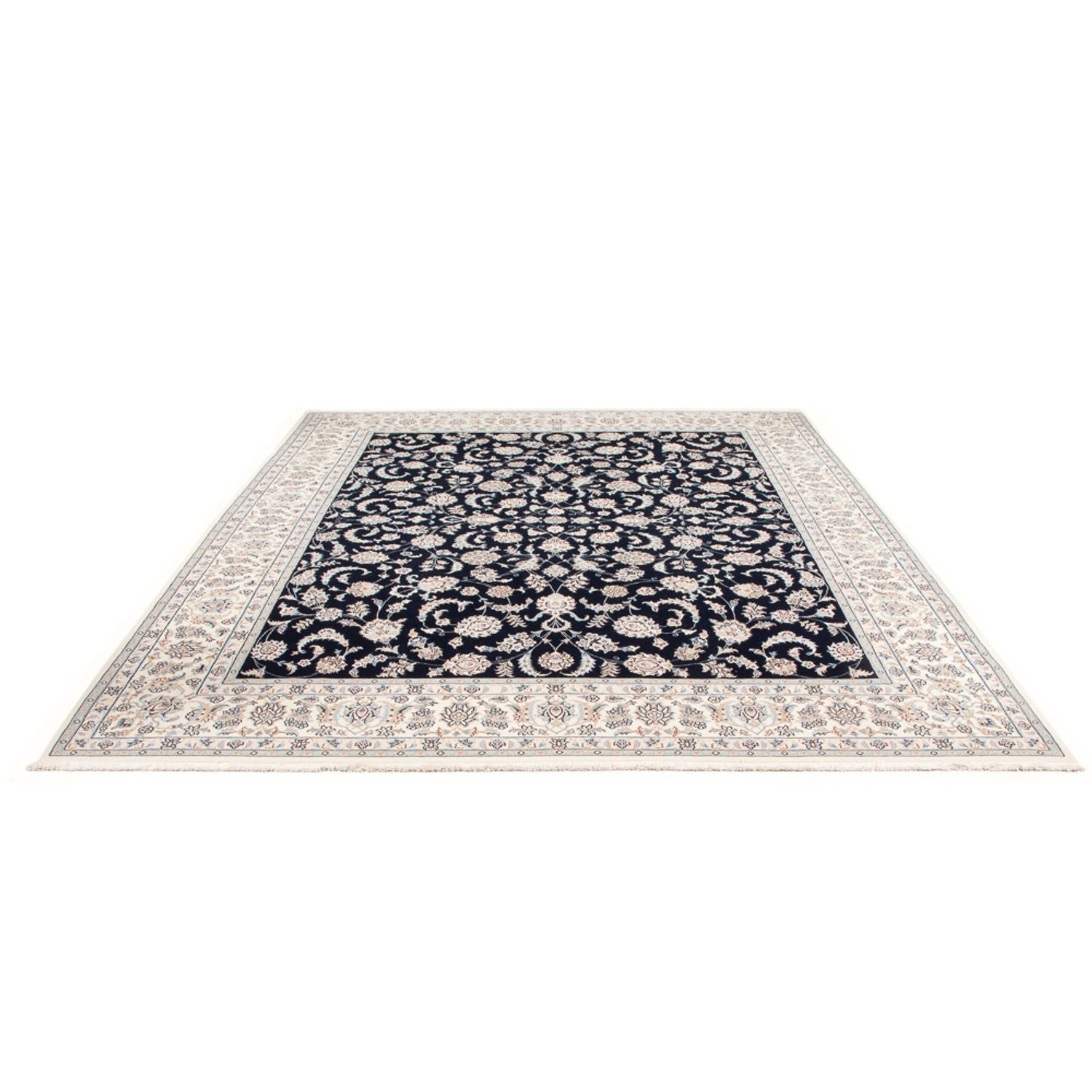 Tappeto Persero - Nain - Premio - 305 x 248 cm - blu scuro