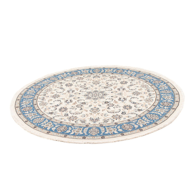 Tappeto Persero - Nain - Premio rotondo  - 148 x 149 cm - crema