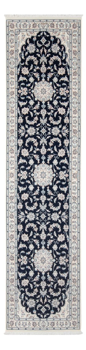 Tappeto corsia Tappeto Persero - Nain - Premio - 296 x 81 cm - blu scuro