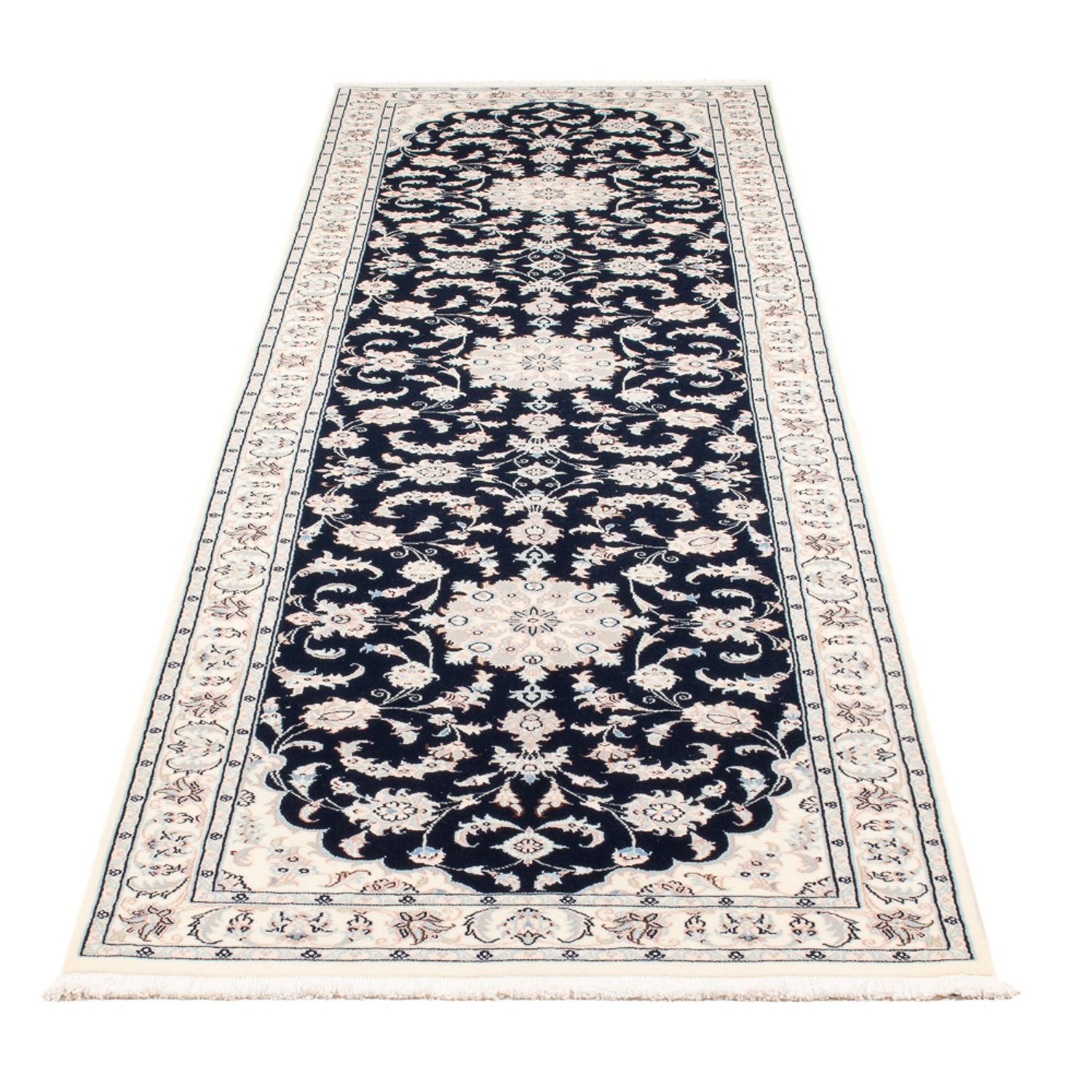 Tappeto corsia Tappeto Persero - Nain - Premio - 296 x 81 cm - blu scuro
