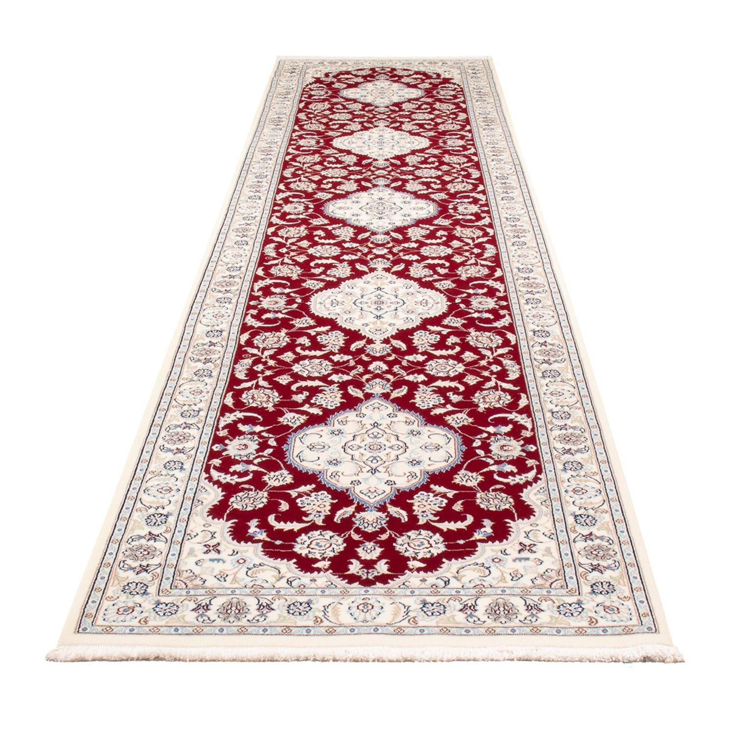 Tappeto corsia Tappeto Persero - Nain - Premio - 390 x 89 cm - rosso