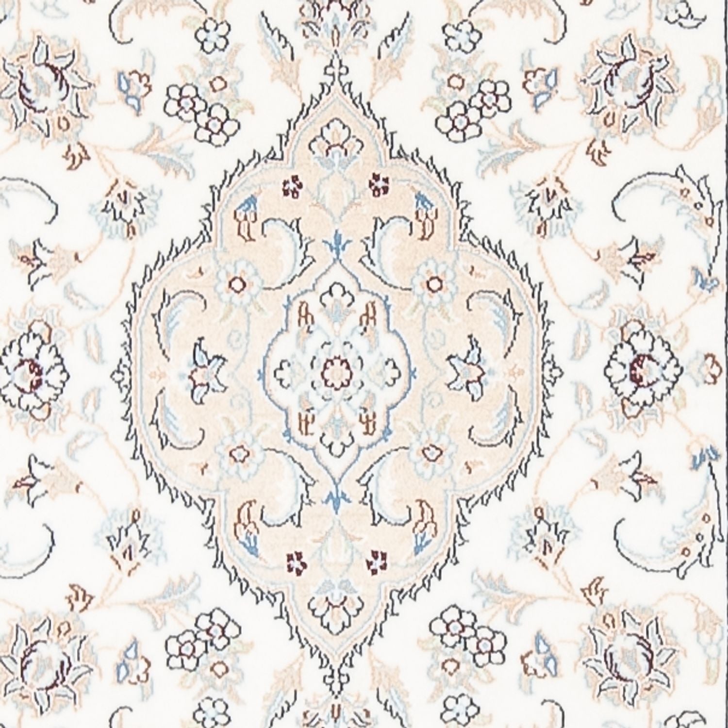 Tappeto corsia Tappeto Persero - Nain - Premio - 390 x 93 cm - crema