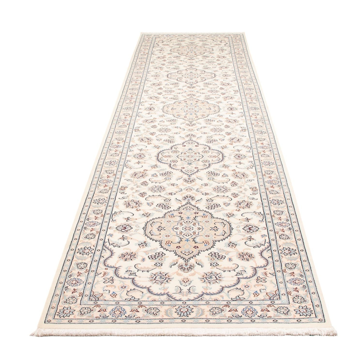 Tappeto corsia Tappeto Persero - Nain - Premio - 390 x 93 cm - crema